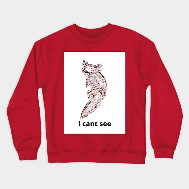 Axolotlovely Crewneck Sweatshirt by Aw-oL